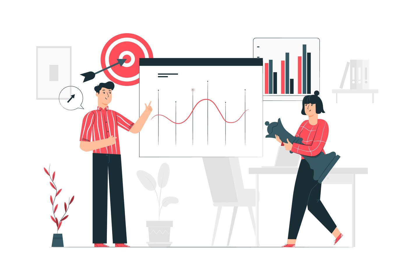 Social Media Strategie Visual